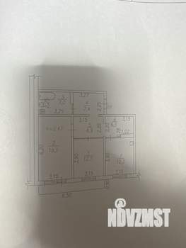 2-к квартира, вторичка, 72м2, 15/18 этаж