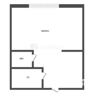 Студия квартира, вторичка, 19м2, 5/5 этаж