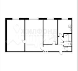 3-к квартира, вторичка, 60м2, 1/5 этаж