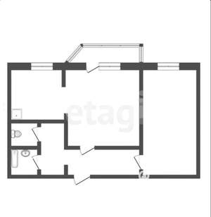 2-к квартира, вторичка, 57м2, 7/10 этаж