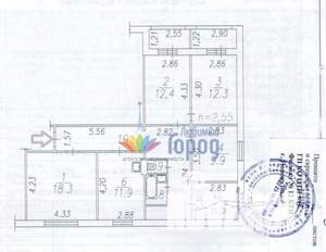 5-к квартира, вторичка, 99м2, 1/5 этаж