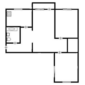 3-к квартира, вторичка, 59м2, 3/5 этаж