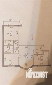 3-к квартира, вторичка, 96м2, 6/10 этаж