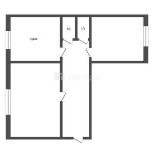 2-к квартира, вторичка, 56м2, 9/9 этаж