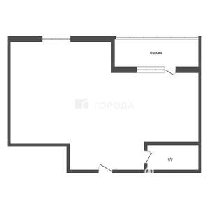 1-к квартира, вторичка, 60м2, 13/17 этаж