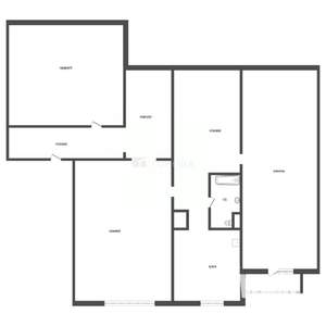 4-к квартира, вторичка, 115м2, 2/9 этаж