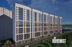 2-к квартира, строящийся дом, 64м2, 13/16 этаж