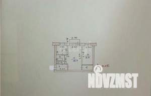 2-к квартира, вторичка, 43м2, 3/5 этаж