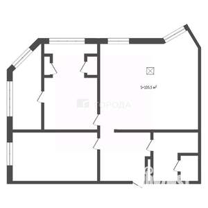 3-к квартира, вторичка, 106м2, 14/17 этаж