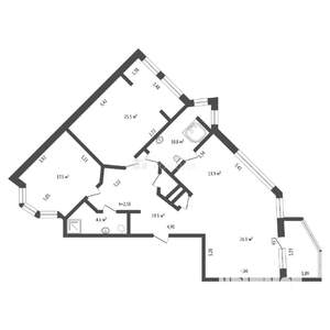 3-к квартира, вторичка, 120м2, 6/9 этаж