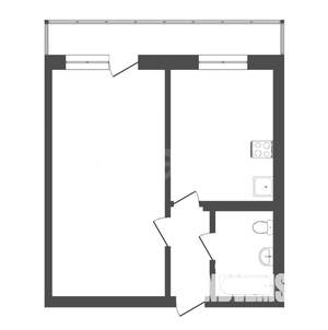 1-к квартира, вторичка, 39м2, 5/18 этаж