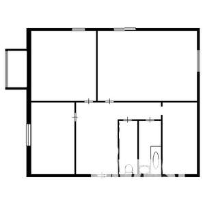 3-к квартира, вторичка, 66м2, 6/9 этаж