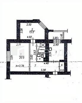 2-к квартира, вторичка, 69м2, 4/10 этаж