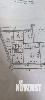 4-к квартира, вторичка, 89м2, 8/9 этаж