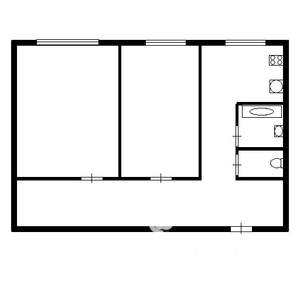 2-к квартира, вторичка, 48м2, 2/3 этаж