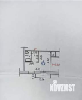 Студия квартира, вторичка, 25м2, 2/5 этаж