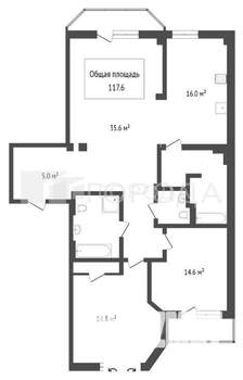 3-к квартира, вторичка, 118м2, 4/9 этаж