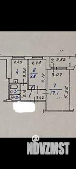 2-к квартира, вторичка, 45м2, 2/9 этаж