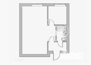 1-к квартира, вторичка, 30м2, 1/5 этаж