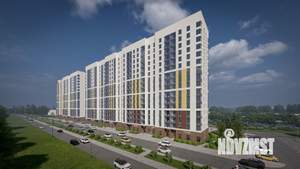 Студия квартира, строящийся дом, 30м2, 4/16 этаж