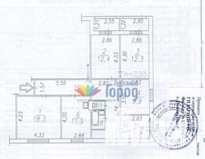 5-к квартира, вторичка, 99м2, 1/5 этаж