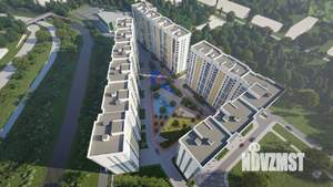 1-к квартира, строящийся дом, 45м2, 2/16 этаж