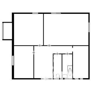3-к квартира, вторичка, 66м2, 6/9 этаж