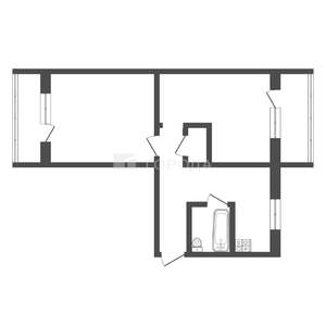 2-к квартира, вторичка, 48м2, 4/5 этаж