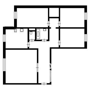 4-к квартира, вторичка, 79м2, 4/9 этаж