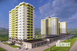 3-к квартира, строящийся дом, 77м2, 7/15 этаж