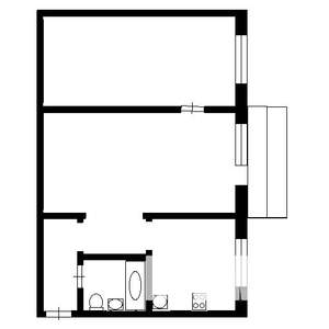 2-к квартира, вторичка, 49м2, 4/5 этаж