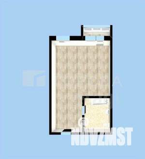 1-к квартира, вторичка, 24м2, 2/5 этаж