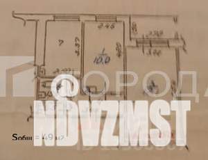 2-к квартира, вторичка, 43м2, 3/9 этаж