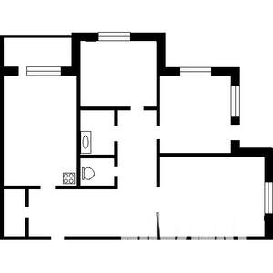 3-к квартира, вторичка, 77м2, 6/9 этаж