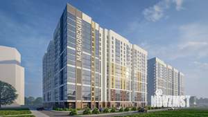 2-к квартира, строящийся дом, 64м2, 10/16 этаж