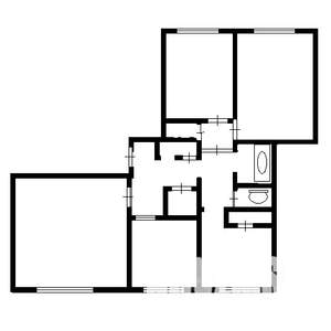4-к квартира, вторичка, 76м2, 4/9 этаж