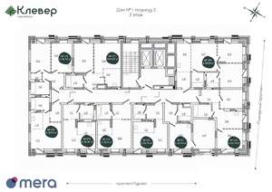 1-к квартира, вторичка, 38м2, 3/12 этаж
