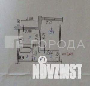 1-к квартира, вторичка, 28м2, 7/9 этаж