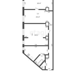 3-к квартира, вторичка, 89м2, 2/5 этаж