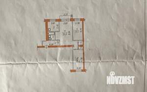 3-к квартира, вторичка, 56м2, 5/5 этаж