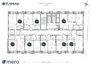 1-к квартира, вторичка, 40м2, 4/12 этаж
