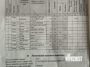 3-к квартира, вторичка, 51м2, 3/5 этаж