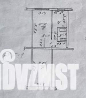 2-к квартира, вторичка, 47м2, 1/5 этаж