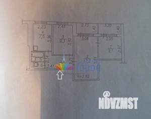 3-к квартира, вторичка, 52м2, 5/10 этаж