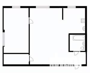 2-к квартира, вторичка, 40м2, 2/5 этаж