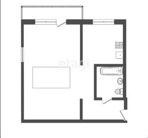 1-к квартира, вторичка, 31м2, 2/5 этаж