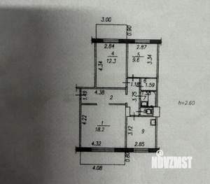 3-к квартира, вторичка, 65м2, 3/10 этаж