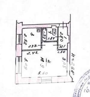 1-к квартира, вторичка, 31м2, 1/5 этаж