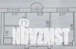 2-к квартира, вторичка, 49м2, 3/4 этаж