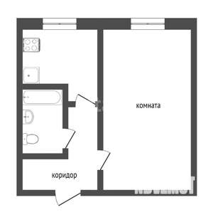 1-к квартира, вторичка, 36м2, 3/10 этаж